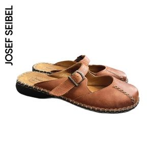 Josef Seidel tan leather shoe size 39